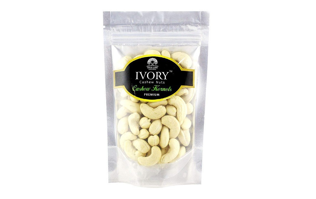 Ivory Cashew Kernels Premium Cashew Nuts   Pack  200 grams